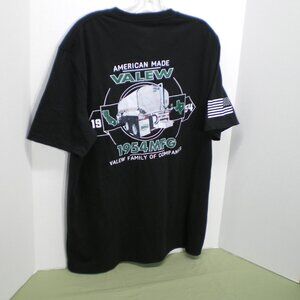 Valew 1954 MFG Black Tee Shirt, Size Large